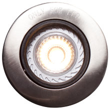 Nordlux Mixit Pro innbyggingsspot børstet stål